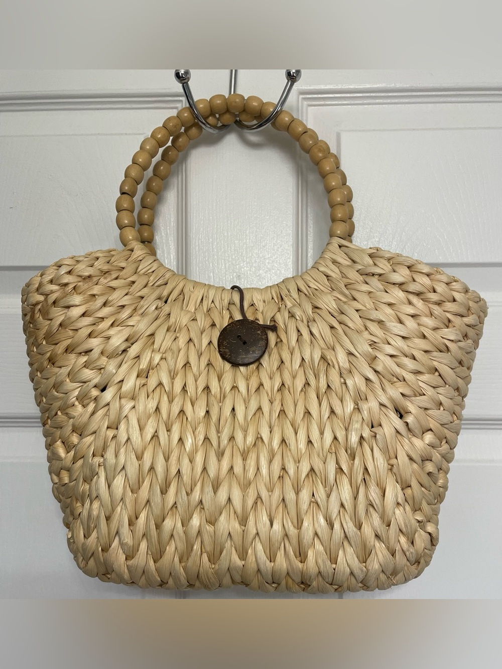 Lola Starfish Hand Woven Straw Handbag